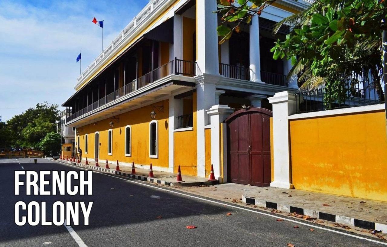 Pv Cottages Serenity Beach Puducherry Buitenkant foto