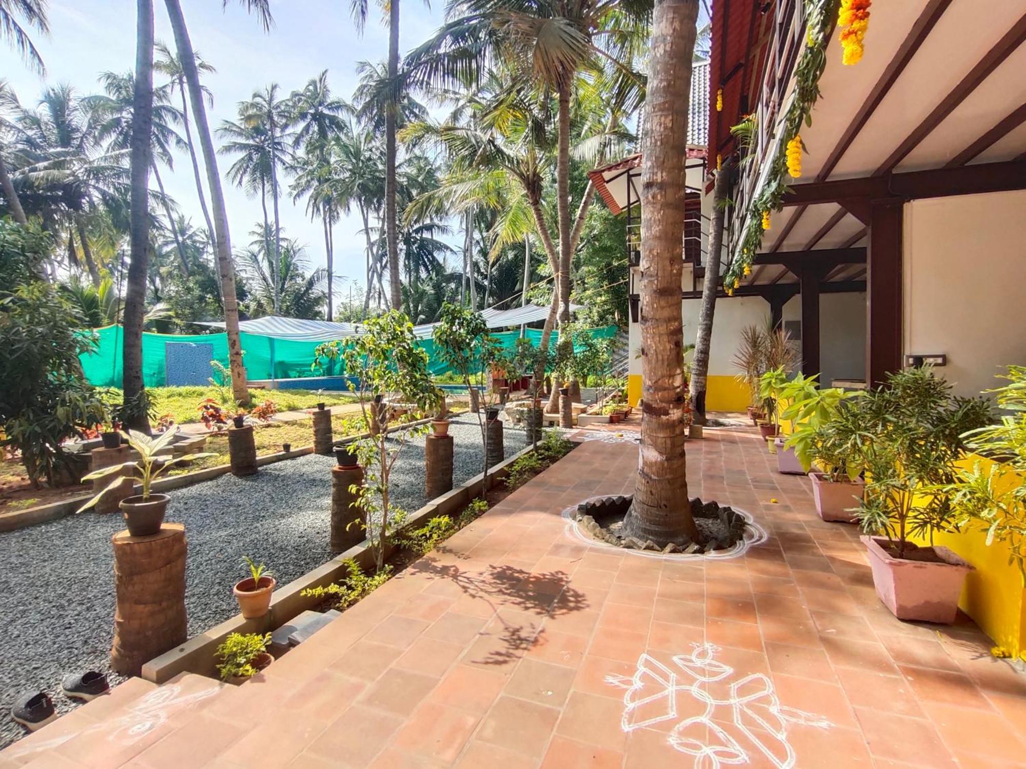 Pv Cottages Serenity Beach Puducherry Buitenkant foto